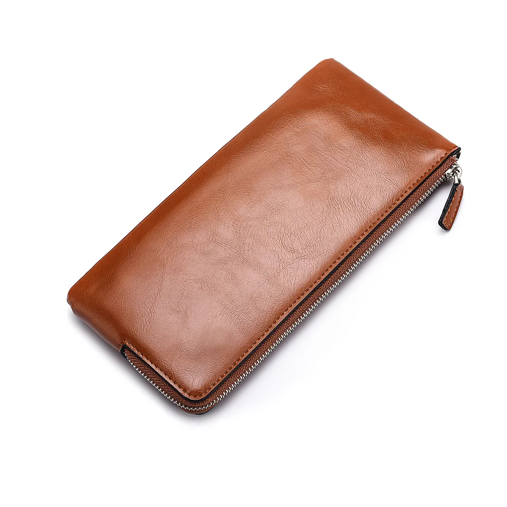 RA12N ORAS Premium Genuine Leather Mobile Phone Wallet - Image 2