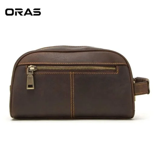 F116 ORAS Genuine Leather Business Bag - Image 5