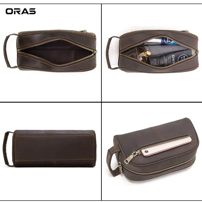 F116 ORAS Genuine Leather Business Bag - Image 3