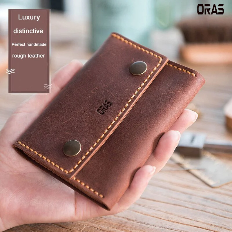 RA27N ORAS Genuine Leather card Holder - Image 5