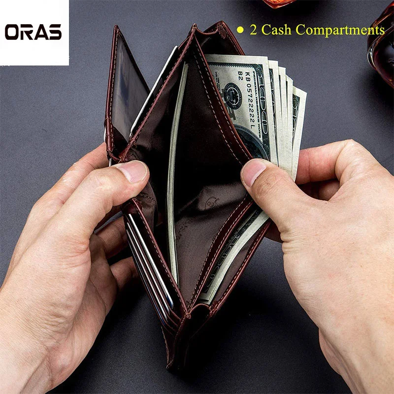RA15A ORAS Genuine Leather Wallet for Men - Image 5