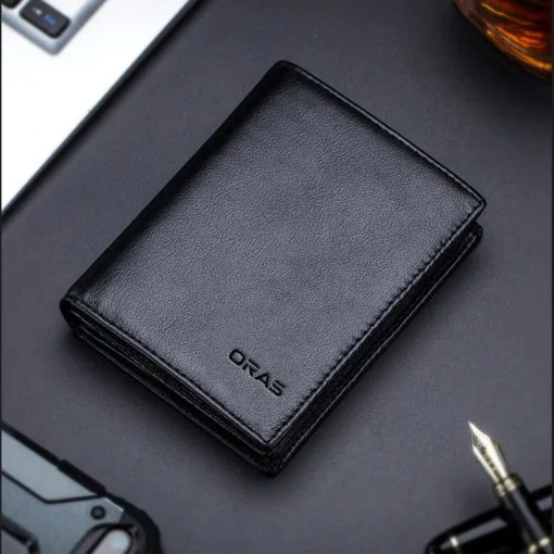 RA15K ORAS Genuine Leather Wallet for Men