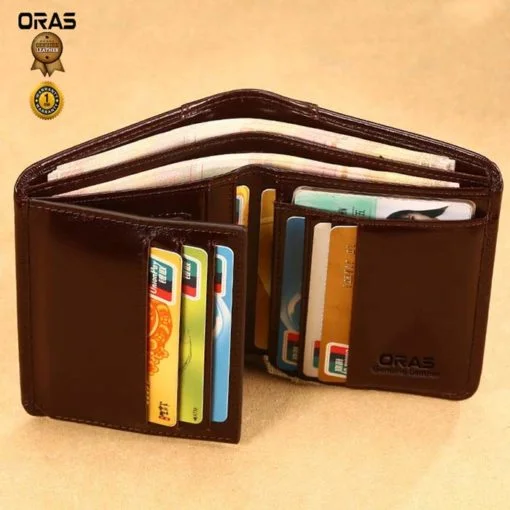 RA17C ORAS Genuine Leather Wallet for Men - Image 6