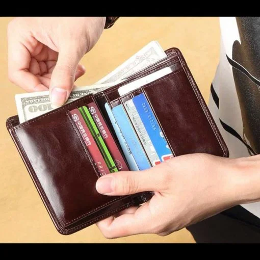 RA17C ORAS Genuine Leather Wallet for Men - Image 5