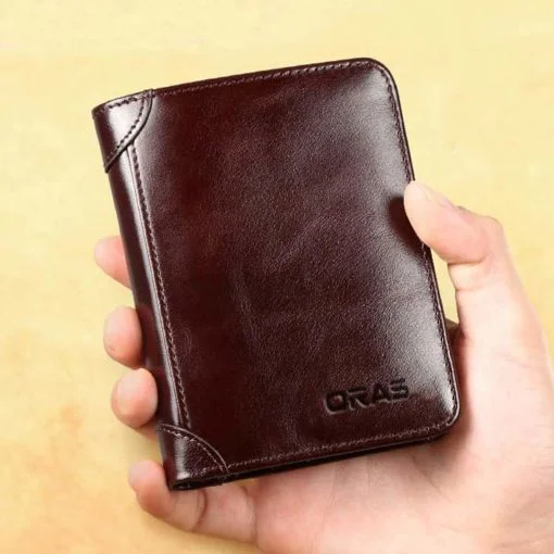 RA17C ORAS Genuine Leather Wallet for Men - Image 4