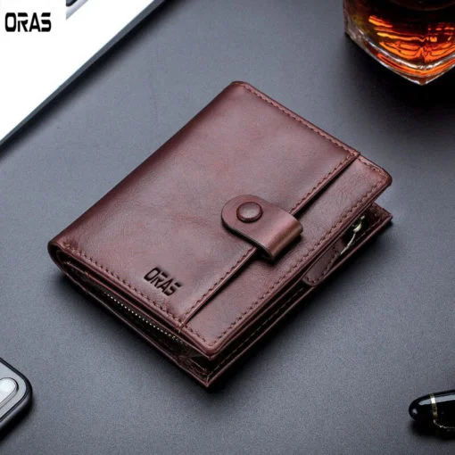 RA23A ORAS Coin Purse Zipper Wallet for Men