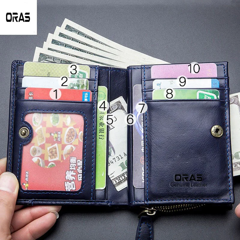 RA23E ORAS Coin Purse Zipper Wallet for Men - Image 2