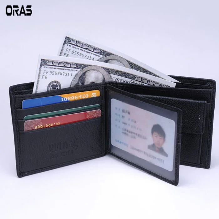 RA26K ORAS 100% Genuine Leather Wallet for Men - Image 3
