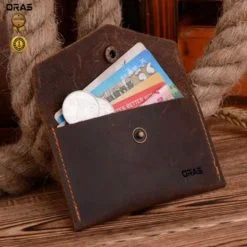RA51C ORAS Luxury Leather Small Wallet