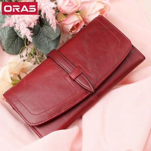 RA69M ORAS Genuine Leather Ladies Purse - Image 5