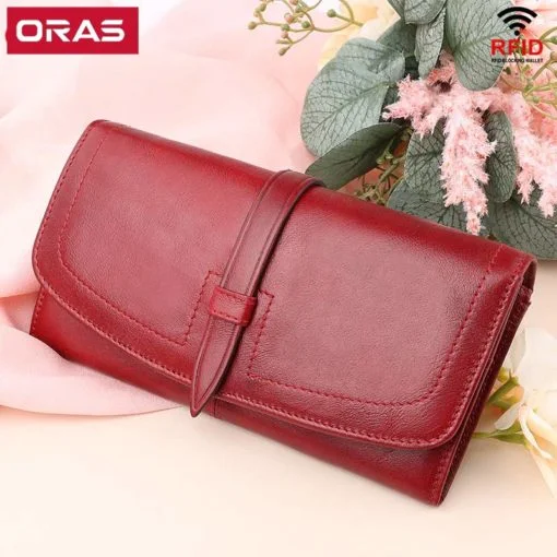 RA69M ORAS Genuine Leather Ladies Purse