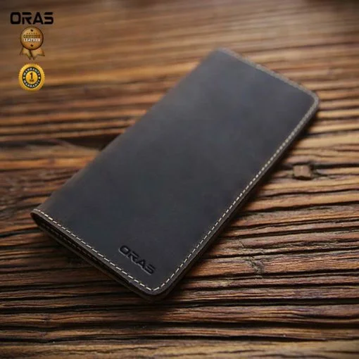 RA73C ORAS Genuine Leather Long Wallet - Image 2
