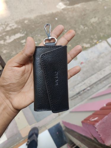 RA42K ORAS Genuine Leather Key Wallet photo review