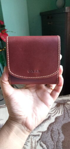 RA64C ORAS Genuine Leather Zipper Wallet photo review