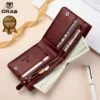 RA11F ORAS Genuine Leather Zipper Wallet