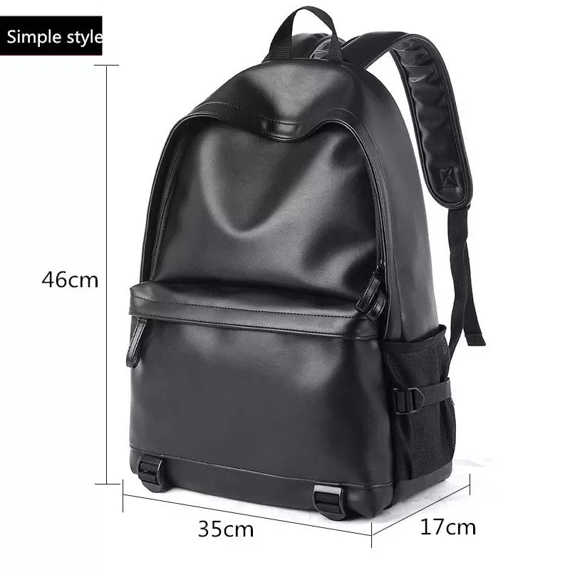 F124 ORAS Genuine Leather Backpack Bag - Image 3