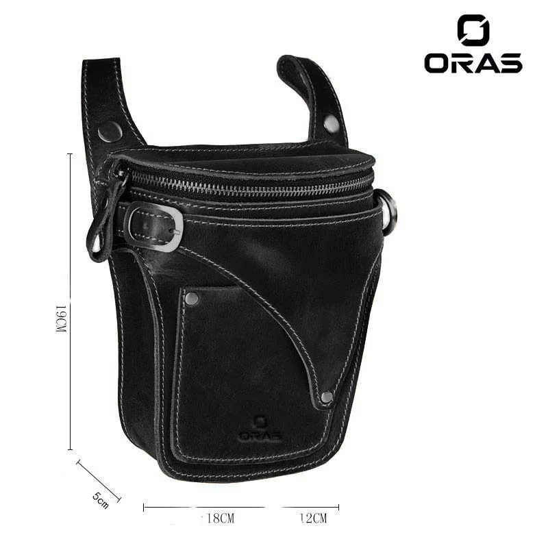 F125 ORAS Genuine Leather Waist Bag - Image 2