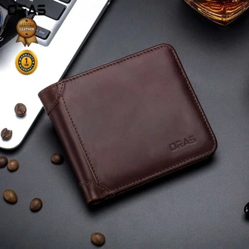 RA86C ORAS Genuine Leather Wallet for Men