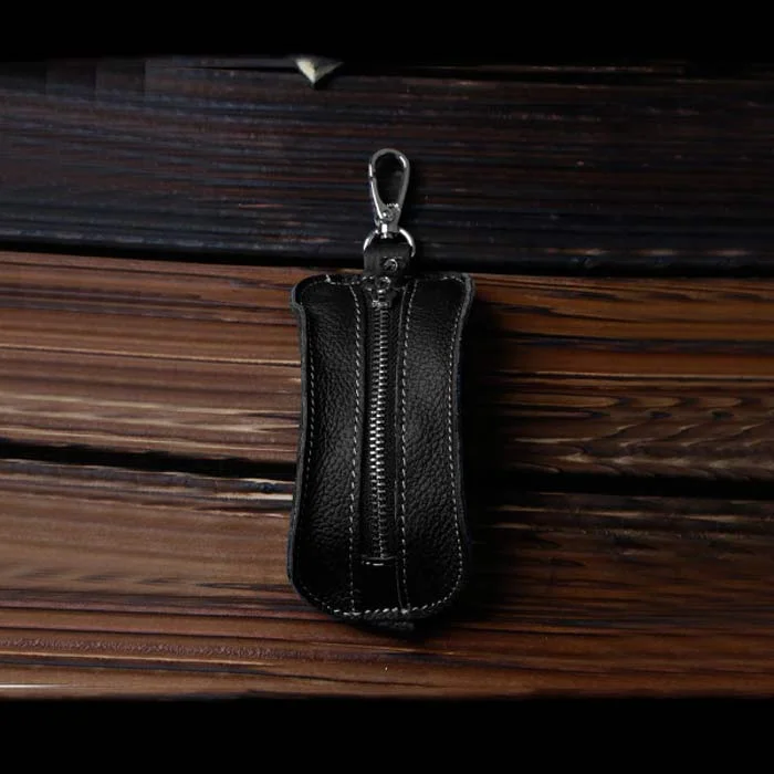 RA88K ORAS Genuine Leather Key Pouch Wallet - Image 2