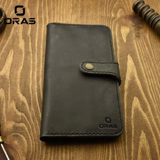 RA91K ORAS Genuine Leather Long Wallet - Image 4
