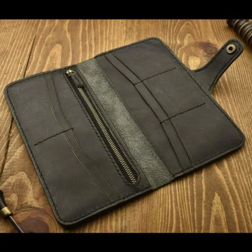 RA91K ORAS Genuine Leather Long Wallet - Image 2