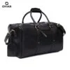 F129 ORAS Full Grain Genuine Leather Duffel Bag
