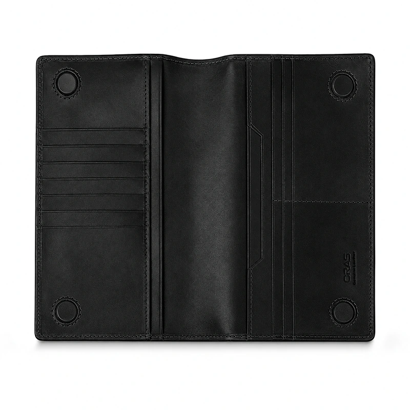 R1082 Dual Gadget Long Wallet For Cash Card And Phones - Image 2